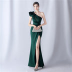 blackish green