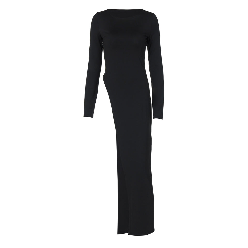 Women's Asymmetric Split Long Sleeve Top