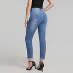 Women's High-Waist Relaxed Jeans
