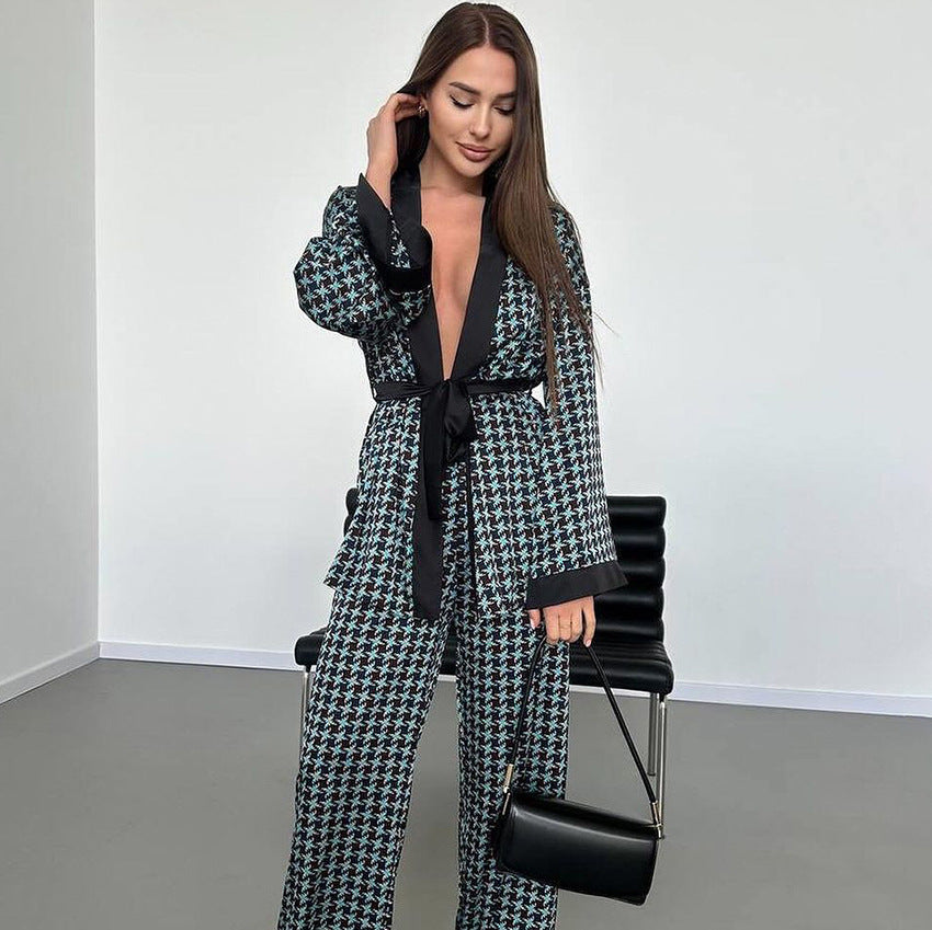 Printed Ice Pajamas Lingerie