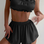 Satin Pajamas Lingerie