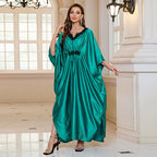 Satin Silk One-piece Swimwear