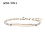 Steel Arc Bracelet