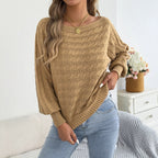 Women's Off-Shoulder Knit Sweater