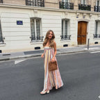 Women's Maxi Striped Dress