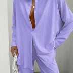 Knitted Casual Pajamas Lingerie