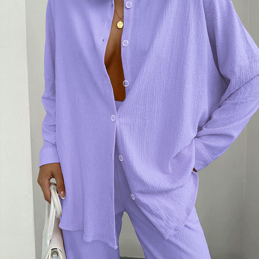 Knitted Casual Pajamas Lingerie