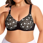 Women's Plus-Size Lace Push-Up Bra