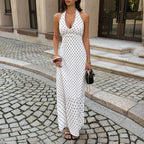 Women's Halter Maxi Dress