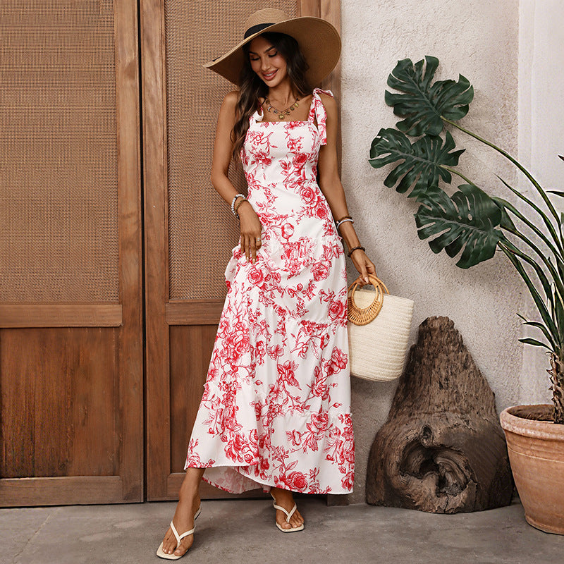 Women's French Vacation Dress