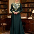 blackish green