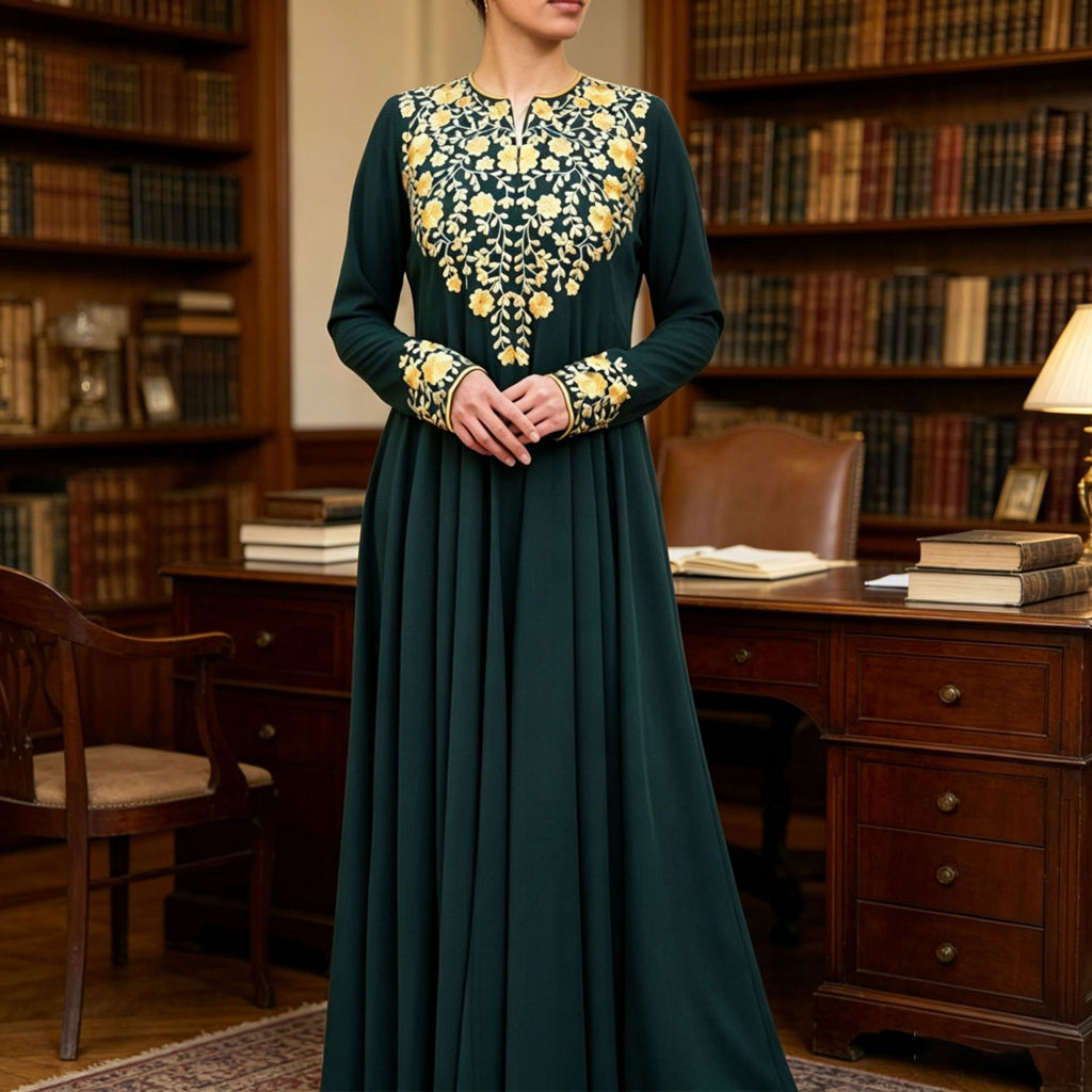 Women's Maxi Long Sleeve Dress