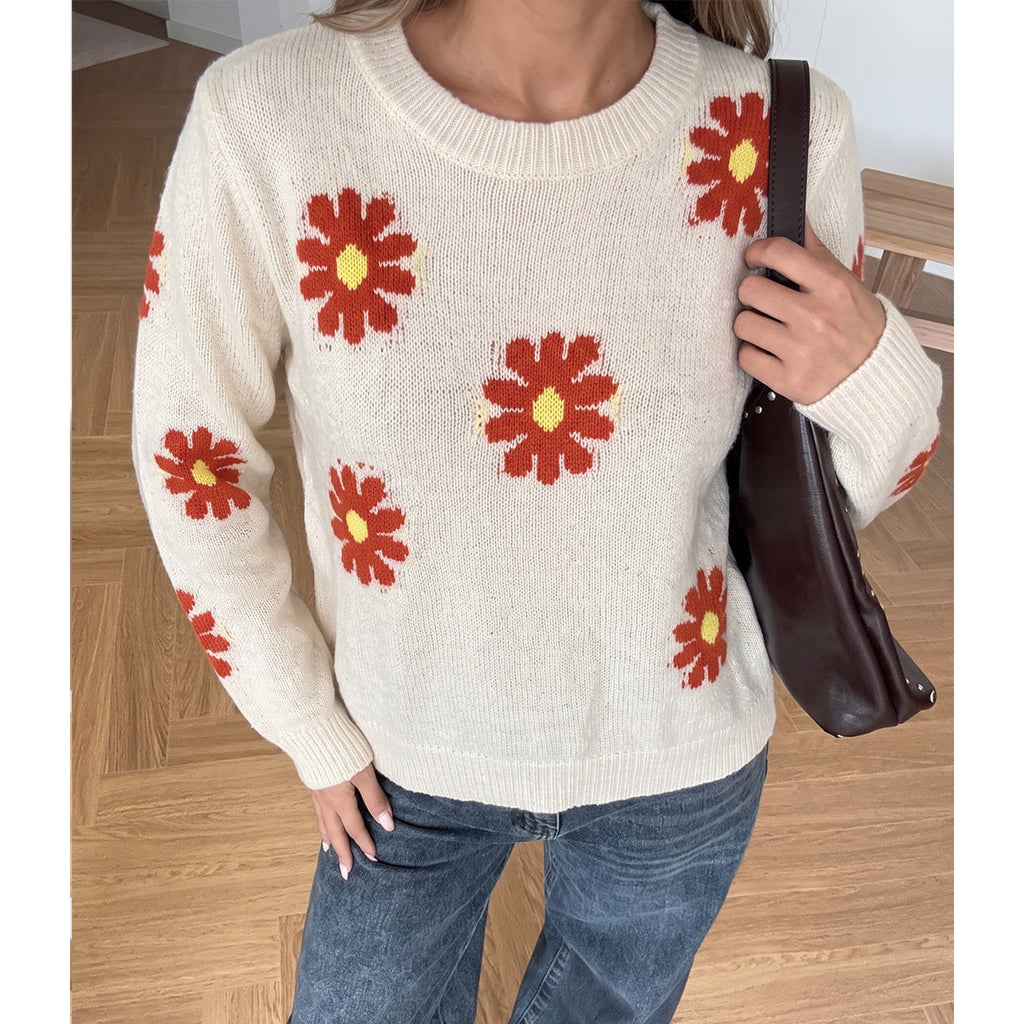 Women's Daisy Knit Sweater