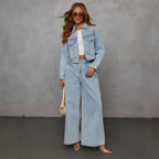 Women's Spring Casual Loose Lady Coordinated Two-Piece Set