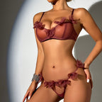 Bow Soft Bra Set Lingerie