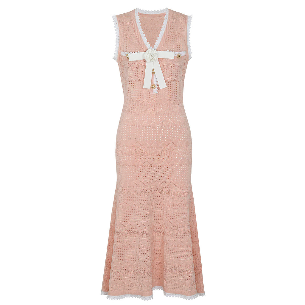 Women's Floral Silk Dress
