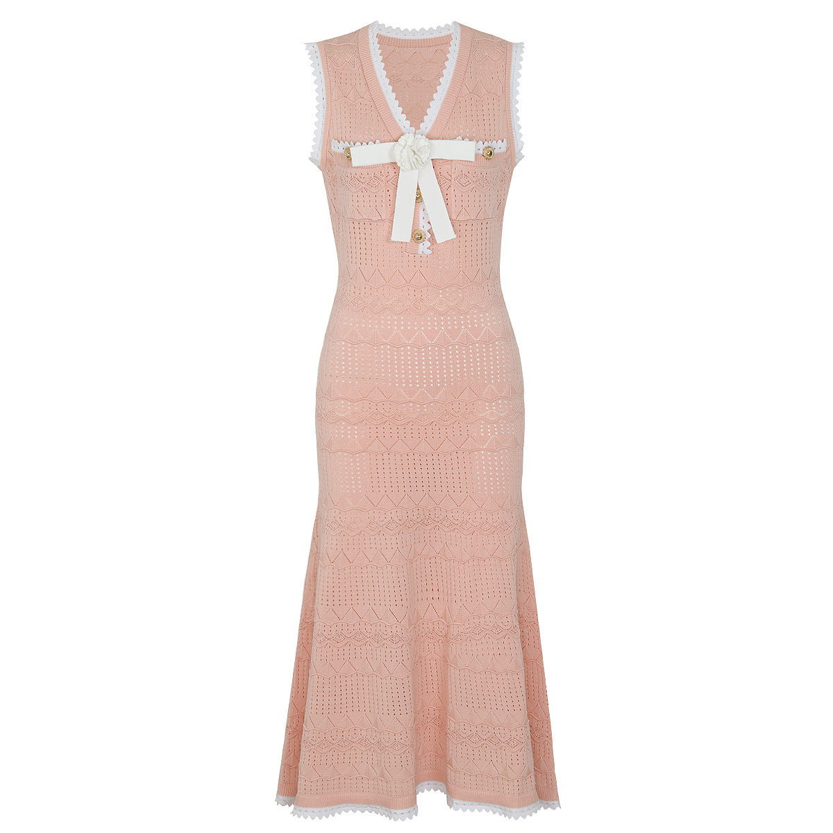 Women's Floral Silk Dress