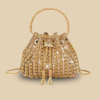 Rhinestone Bucket Bag