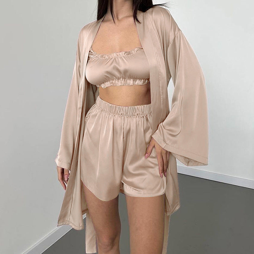Silk Like Pajamas Lingerie