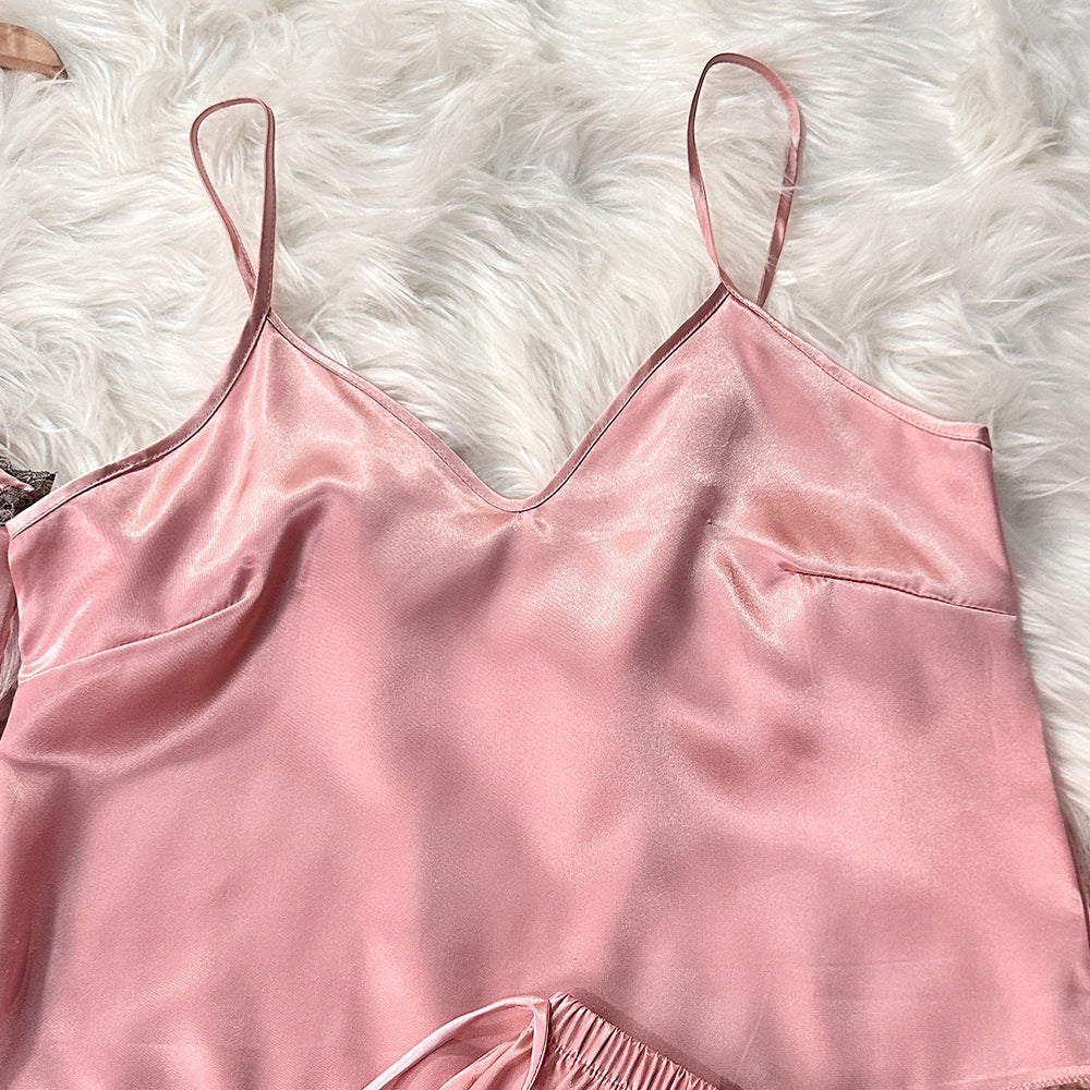 Solid Color Pajamas Lingerie