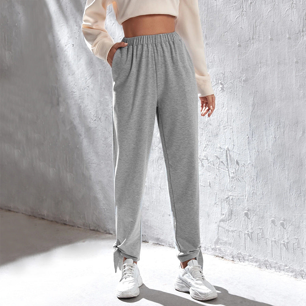 Women’s Loose Straight-Leg Casual Sweatpants