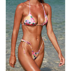 Lace up One-piece Swimwear