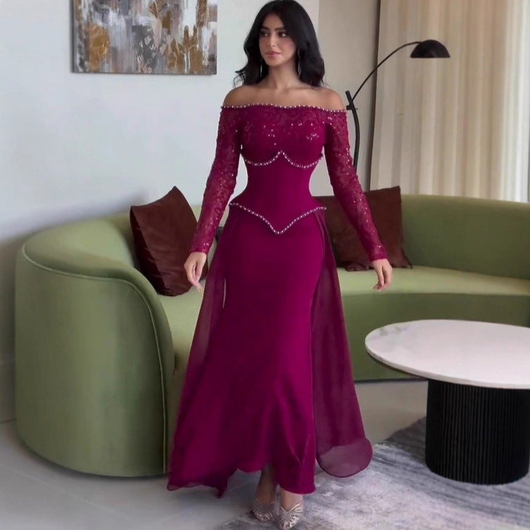 Rhinestone Waist Dress