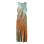 Women's Tie Dye Printing Midi Dress