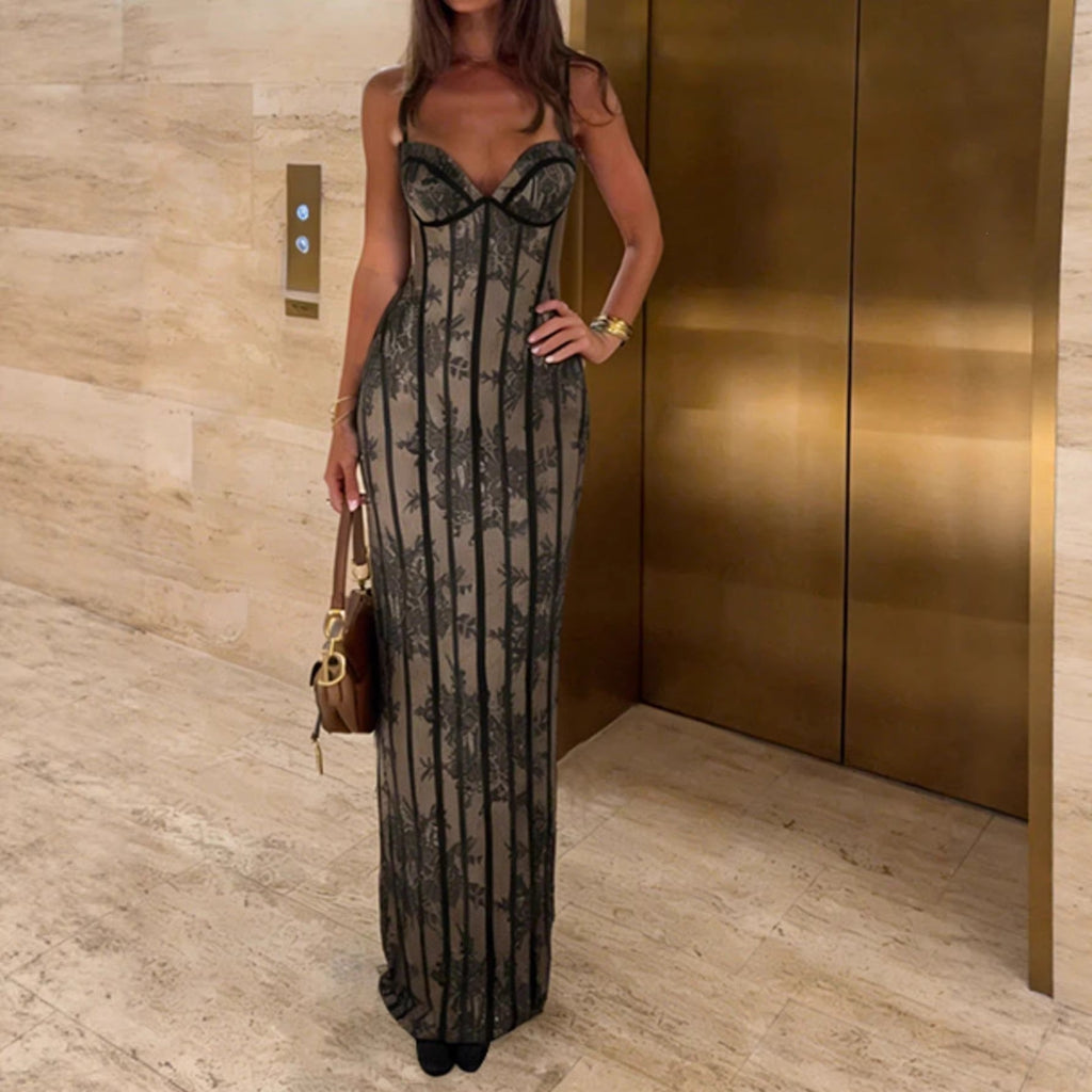Women's Lace Maxi Dress
