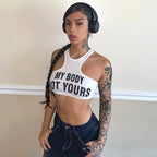 Women's Sleeveless U-Neck T-Shirt