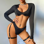 Solid Color Underwear Lingerie