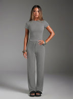 Light Gray [Short-Sleeved Trousers]]