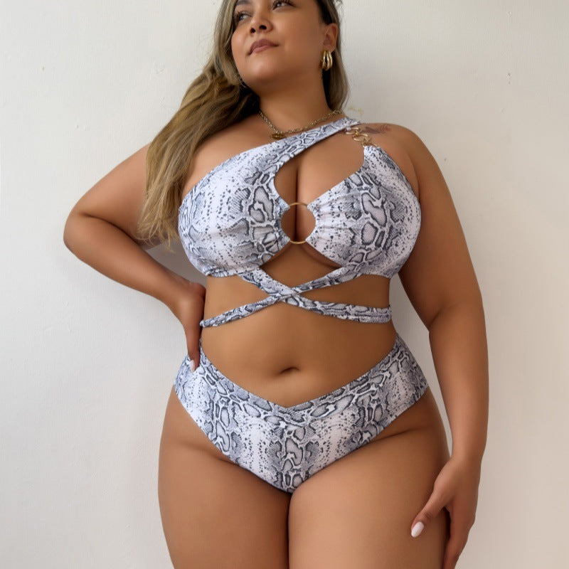 Plus Size One-piece Swimwear