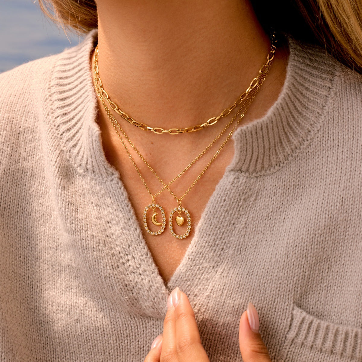 Embellished Chain Necklace