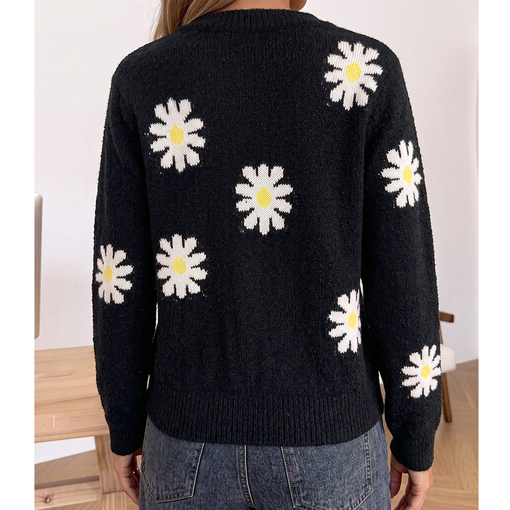 Women's Daisy Knit Sweater