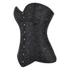 Women's Long Plastic Bones Women Court Chest Support Body Shaping Waist Shaping Top