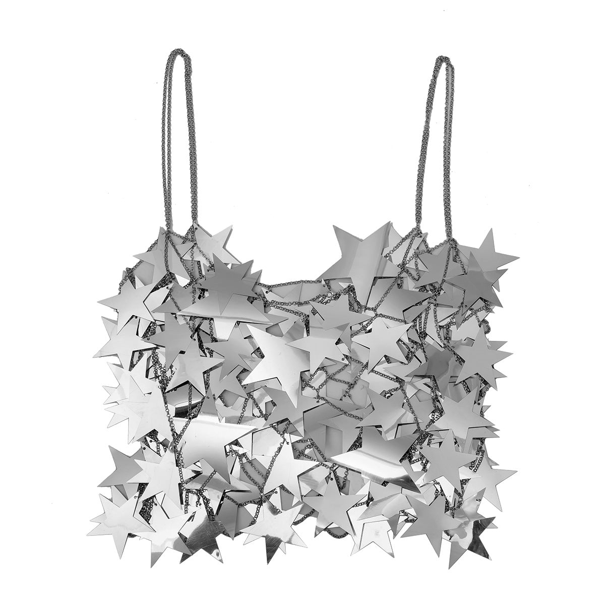 Women's Creative Star Sequ Hollow Out Cutout Bikini