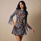 Double-Layer Gauze Long-Sleeve Top