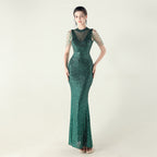 blackish green