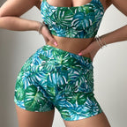 Tropical Plant Bikini Swimwear