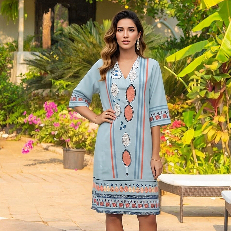 Women's Midi Casual Dress