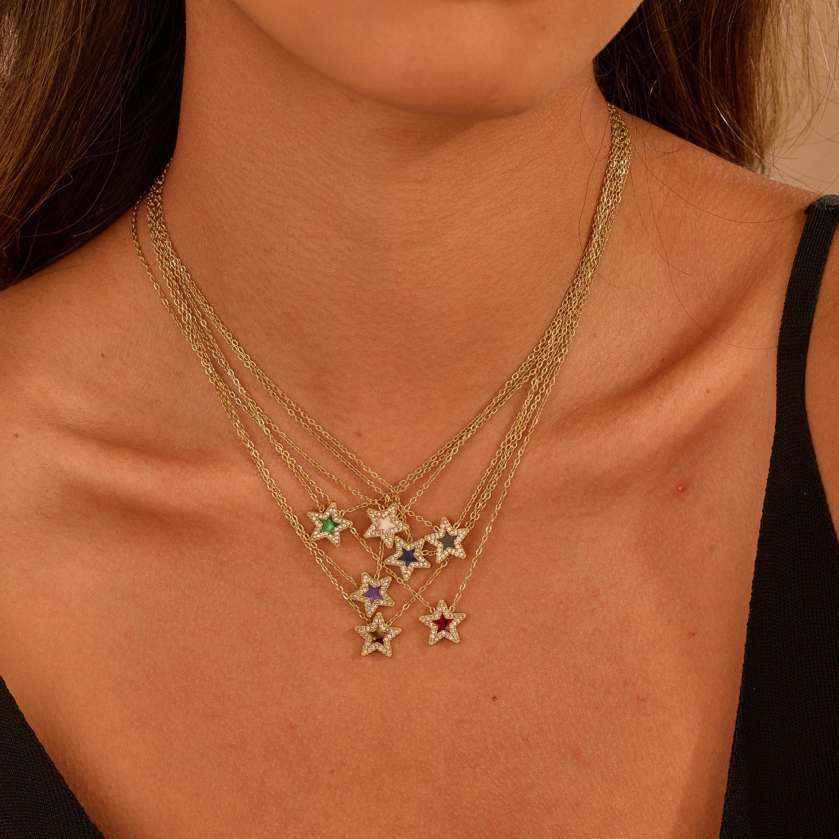 Star Stainless Steel Necklace