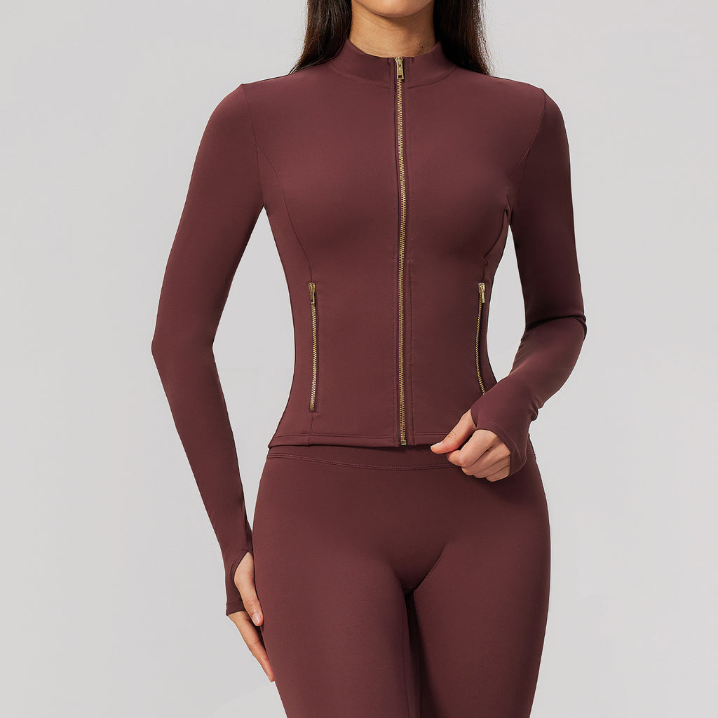 Wine-stained red