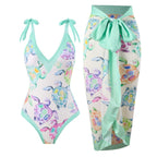 Vacation Beach One-piece Swimwear