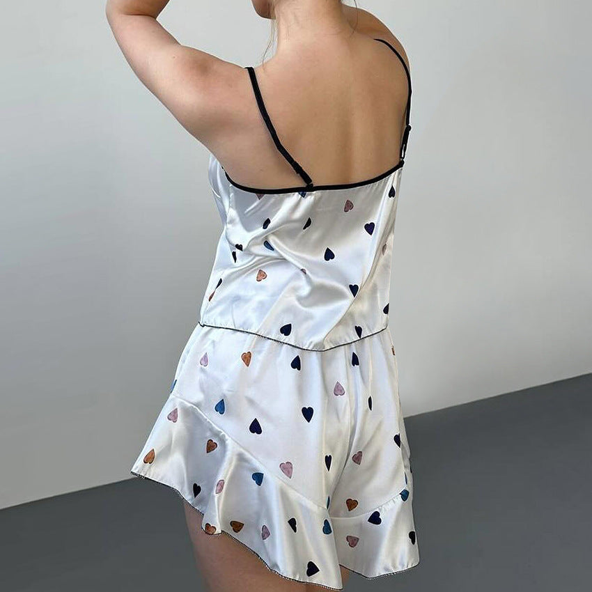 Silk Like Pajamas Lingerie