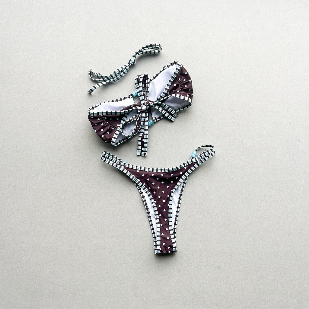 Bikini Tube One-piece Swimwear