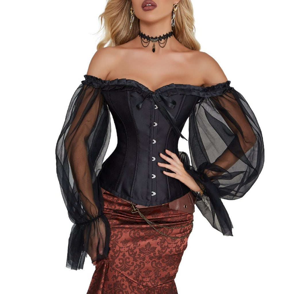 Dark Retro Corset Lingerie