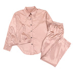 Collared Shirt Pajamas Lingerie