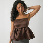 's Satin Sling Backless Adjustable Price Spaghetti Straps