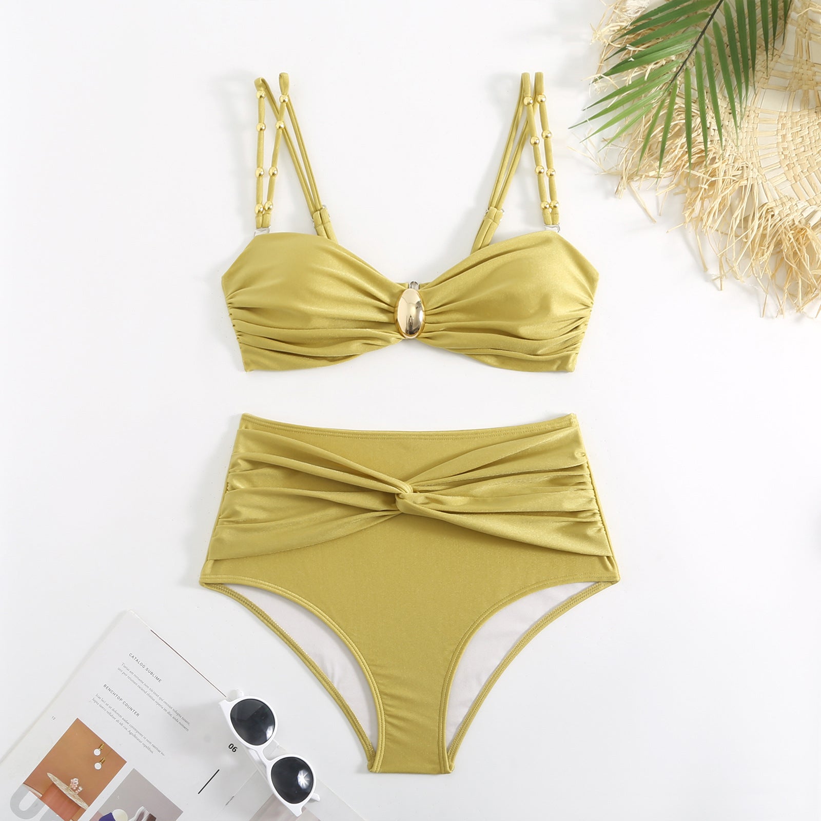 Split Three Bikini Swimwear